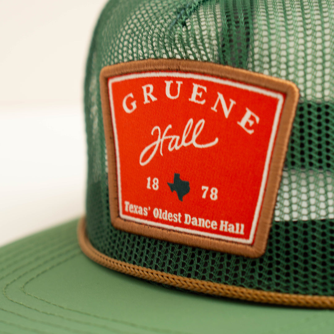 Youth Staunch x Gruene Hall Logo Patch Full Mesh Cap