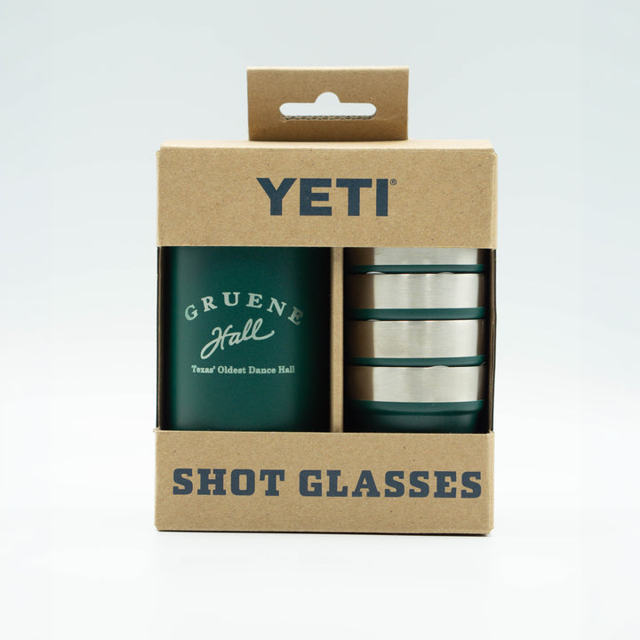 Gruene Hall Shot Glass Set
