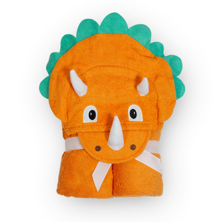 Kids Dinosaur Hooded Towel