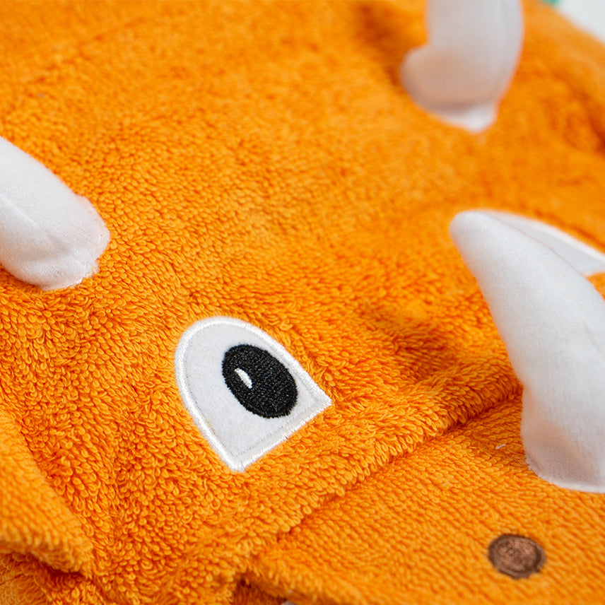 Kids Dinosaur Hooded Towel