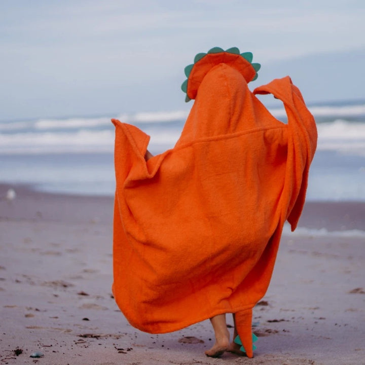 Kids Dinosaur Hooded Towel