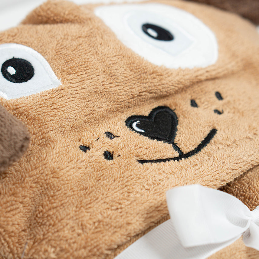 Kids Puppy Hooded Towel