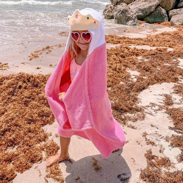 Kids Princess Hooded Towel