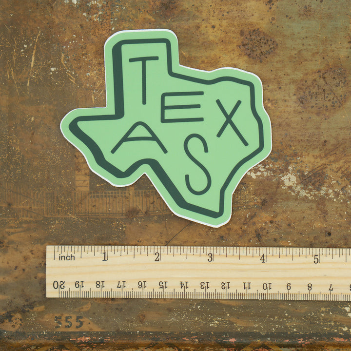 Texas Western Sticker