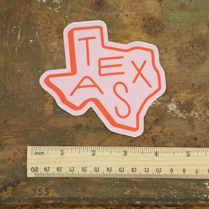 Texas Western Sticker