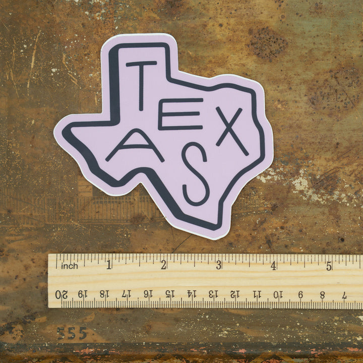 Texas Western Sticker