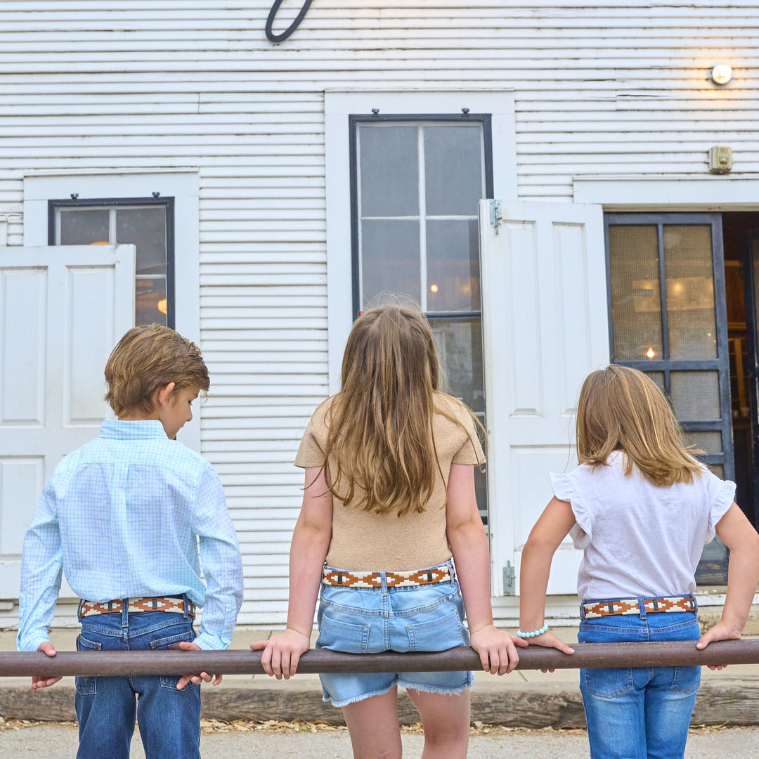 Zilker Belts x Gruene Hall Kids Leather Belt