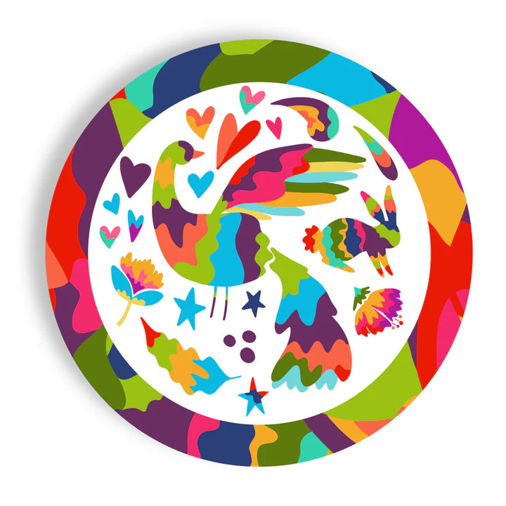 Joyful Otomi Appetizer Plate 7"