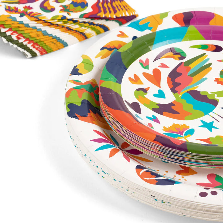 Joyful Otomi Appetizer Plate 7"