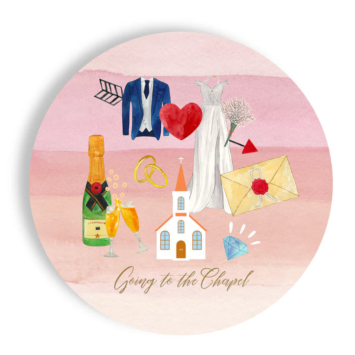 Wedding Appetizer Plates 7"