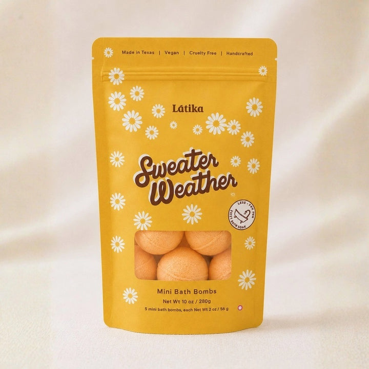 Sweater Weather Mini Bath Bombs