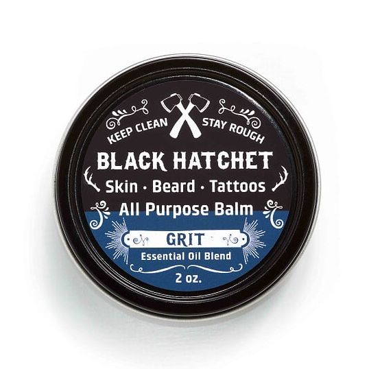 Black Hatchet Beard Balm Grit