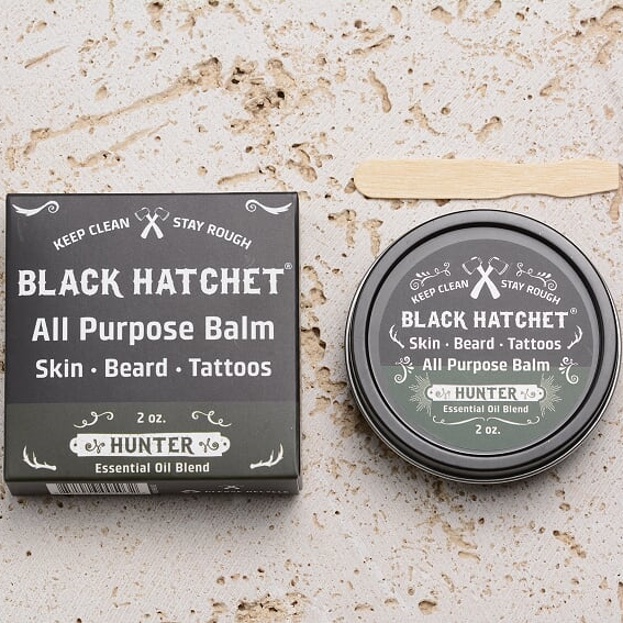 Black Hatchet Beard Balm Hunter