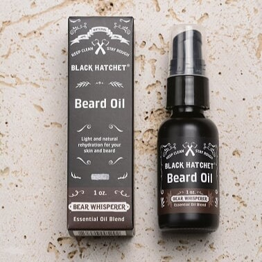 Black Hatchet Beard Oil Bear