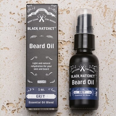 Black Hatchet Beard Oil Grit