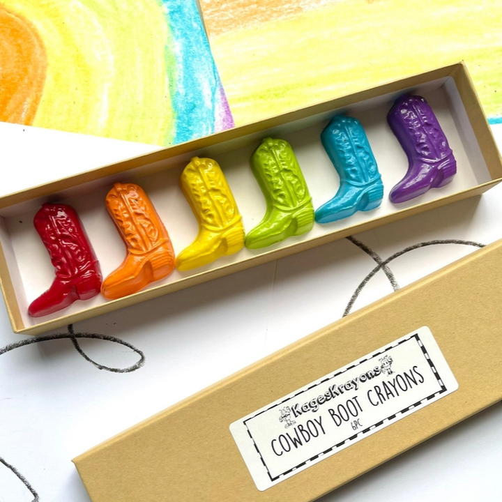 Cowboy Boot Crayons
