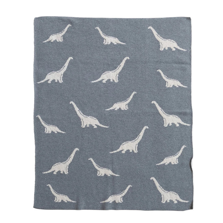 Dinosaur Cotton Knit Blanket #DG0300