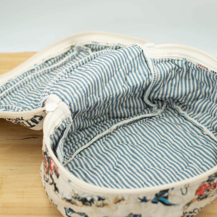 Cattle Drive Quilted Travel Case