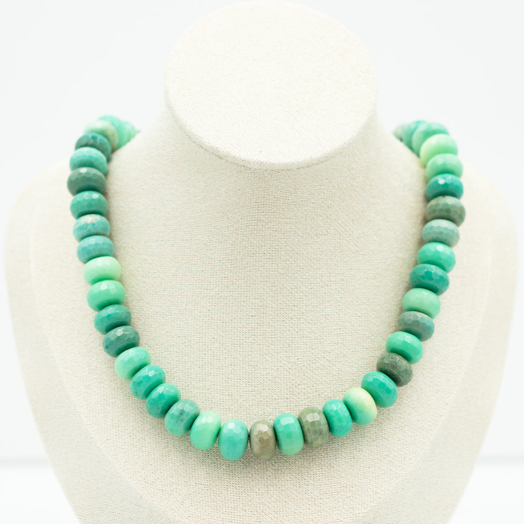 Chrysoprase Beaded Necklace