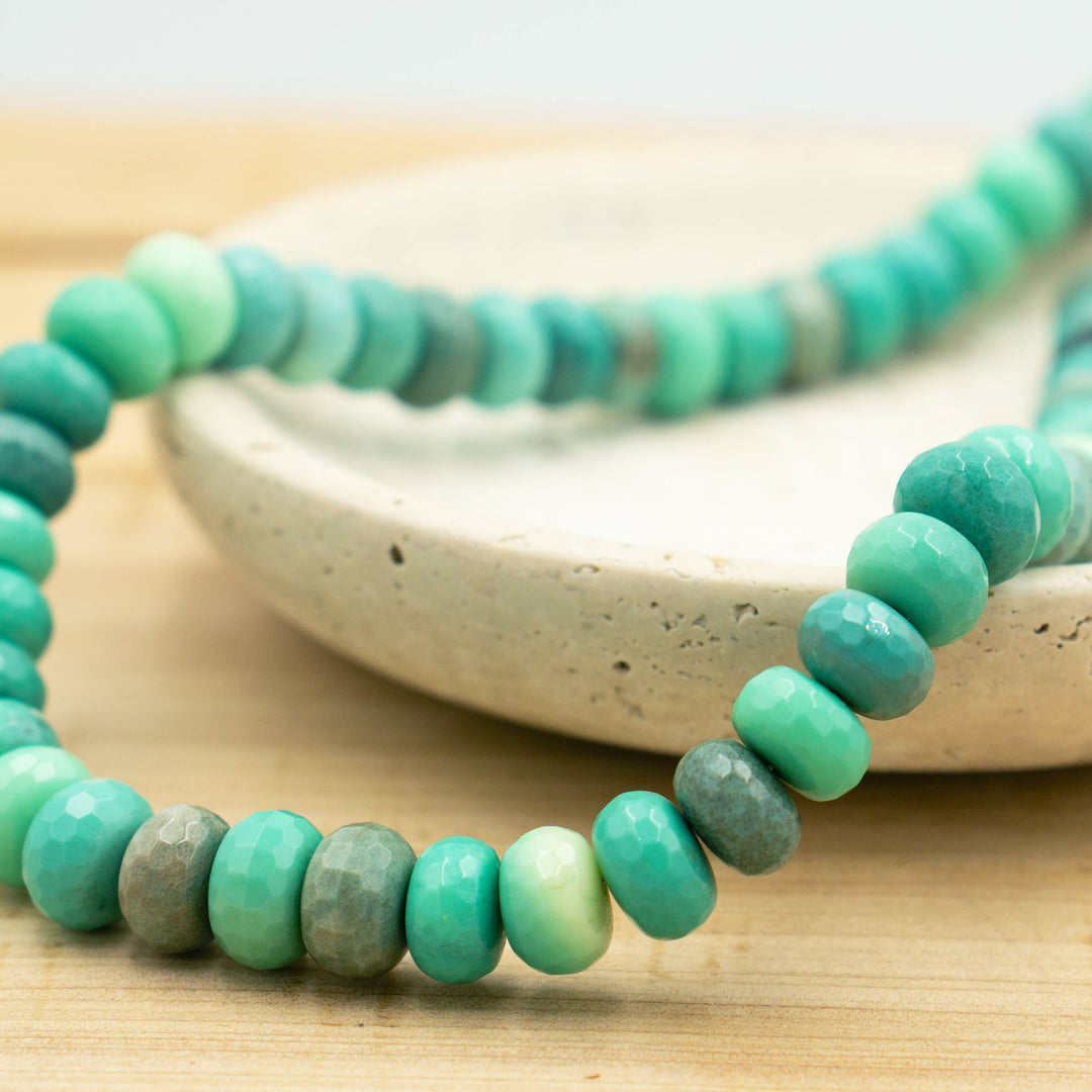 Chrysoprase Beaded Necklace