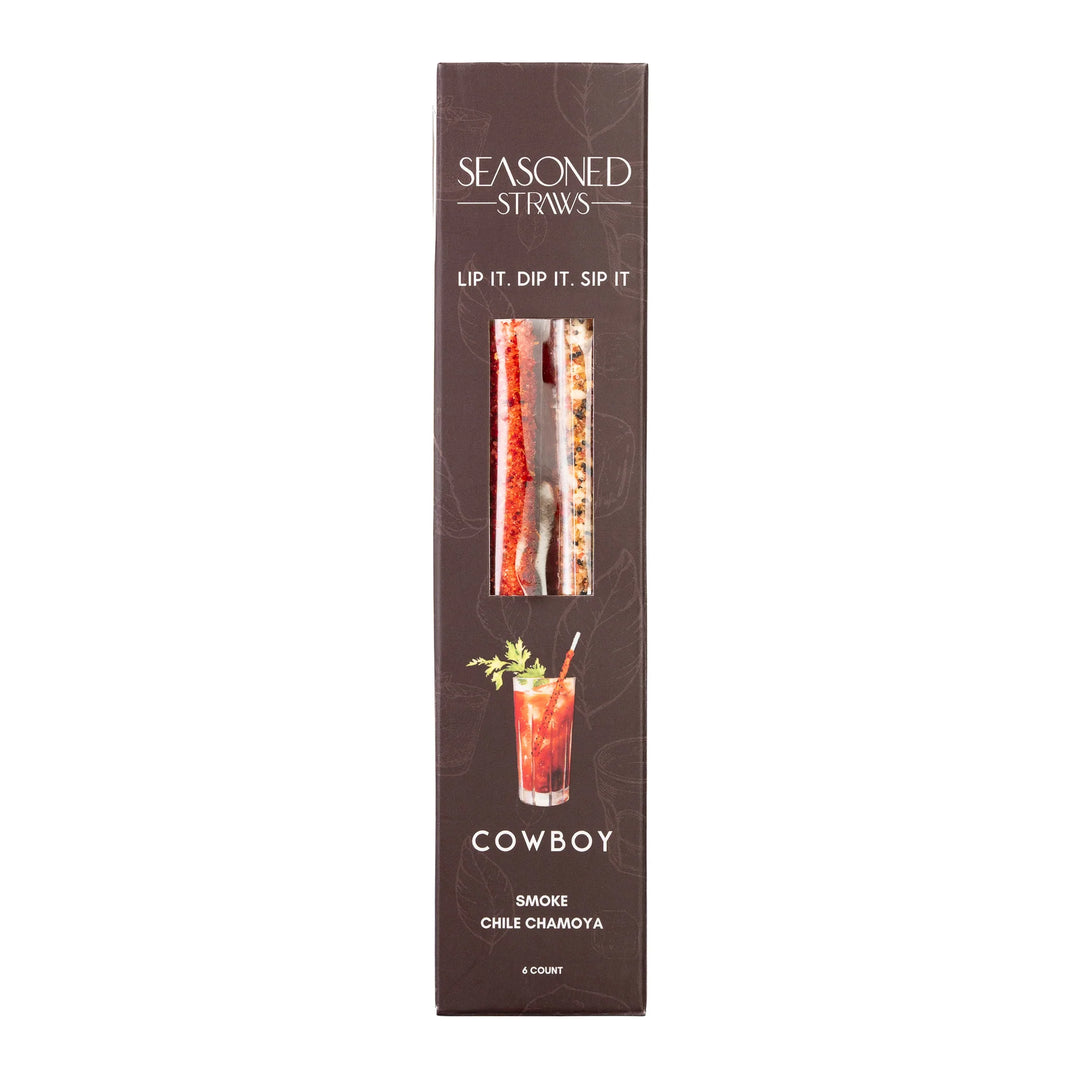 Cowboy Seasoned Straws