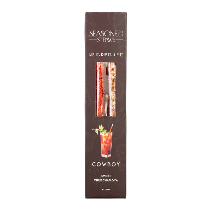Cowboy Seasoned Straws