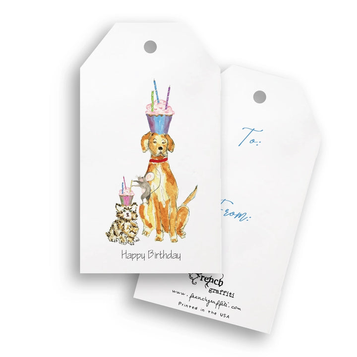 Watercolor Gift Tags