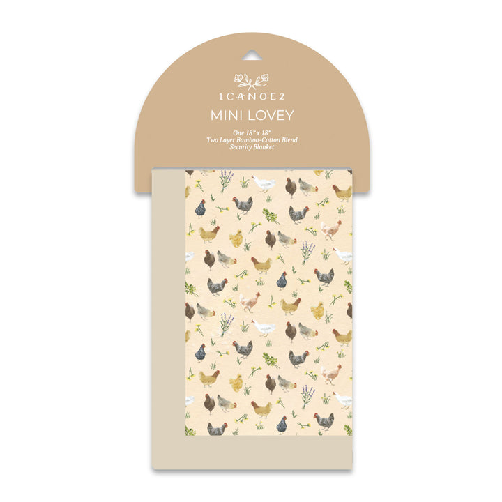 Chicken Muslin Lovey Blanket #589136