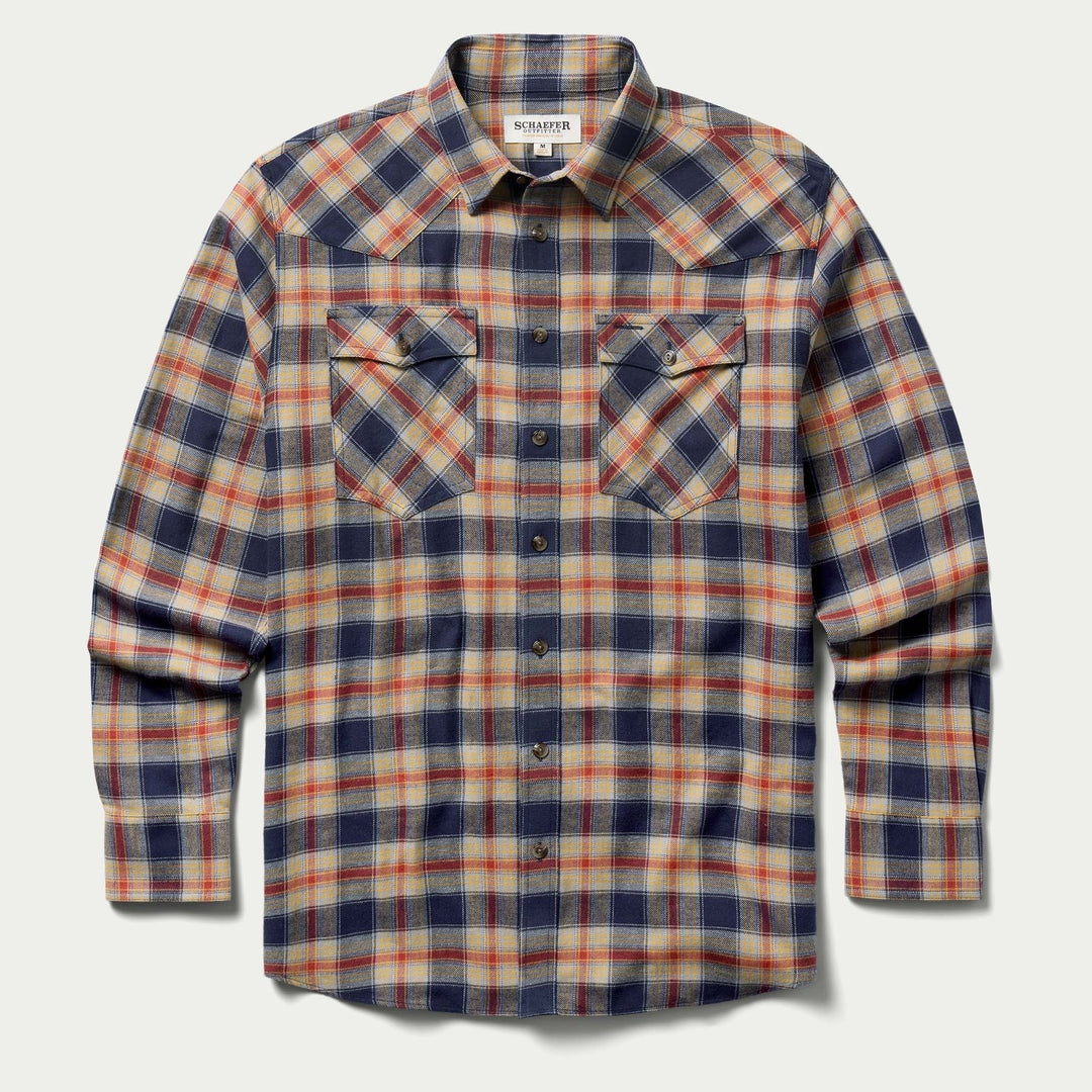 Men's Flannel Button Down Shirt