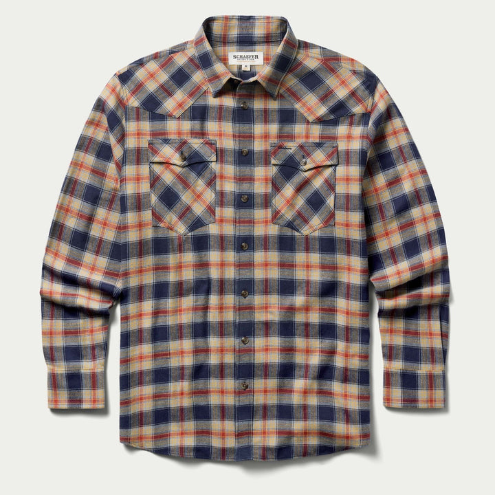 Men's Flannel Button Down Shirt