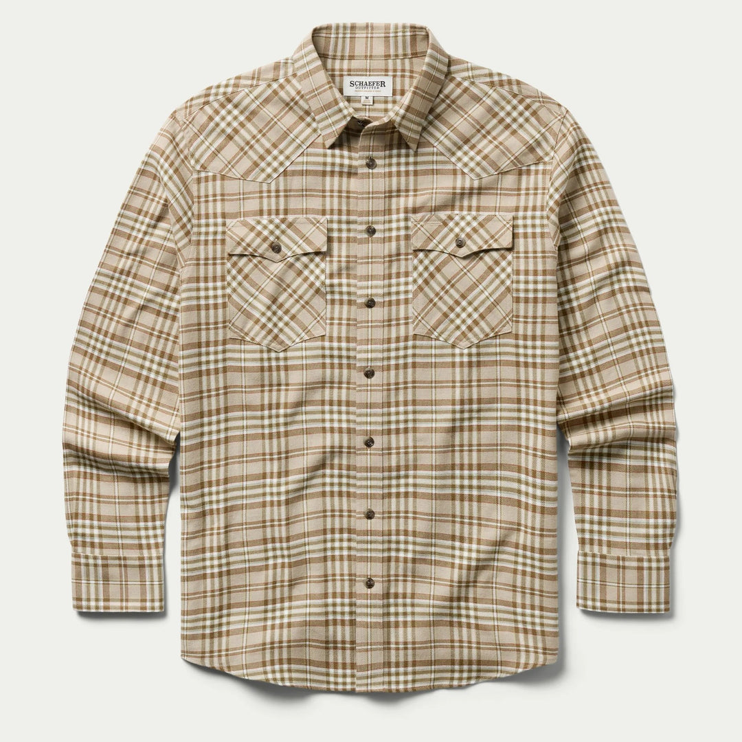 Men's Flannel Button Down Shirt