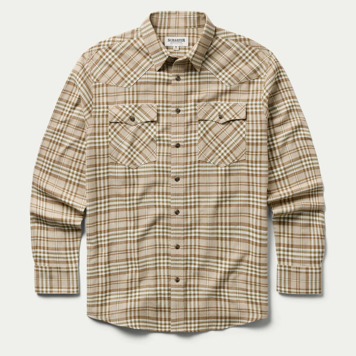 Men's Flannel Button Down Shirt