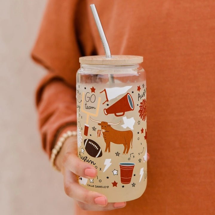Game Day Glass Can 16oz.