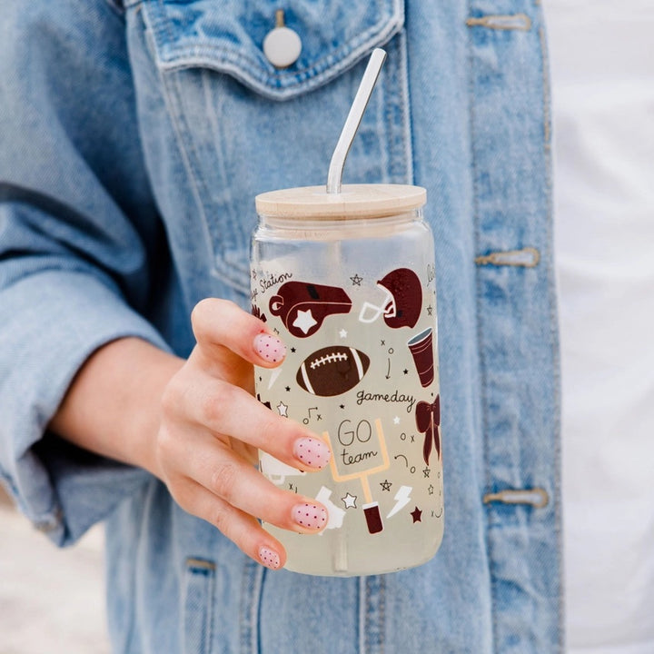 Game Day Glass Can 16oz.