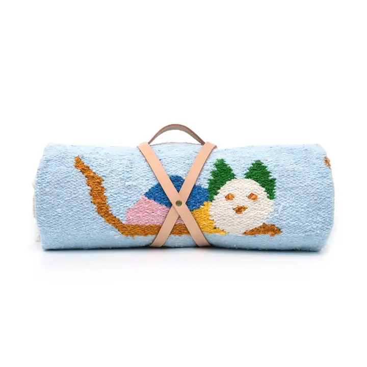 Gato Azul Blanket Roll