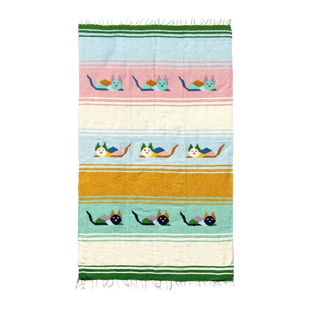 Gato Azul Blanket Roll