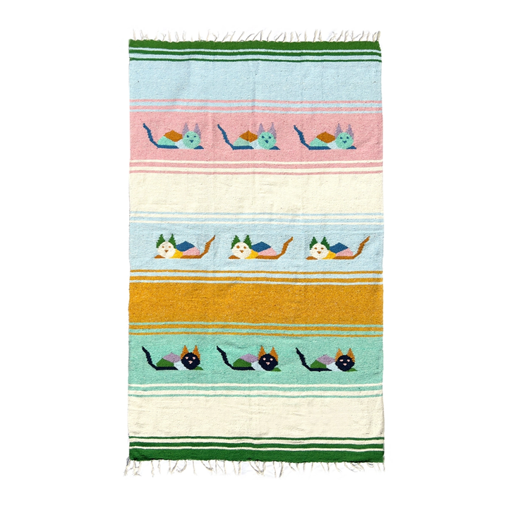 Gato Azul Blanket Roll