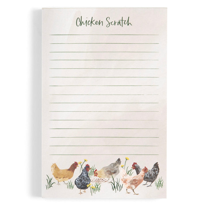 Chicken Scratch Notepad #446964