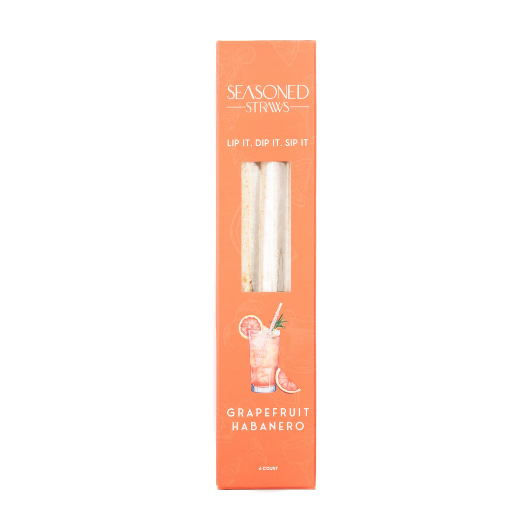 Grapefruit Habanero Seasoned Straws