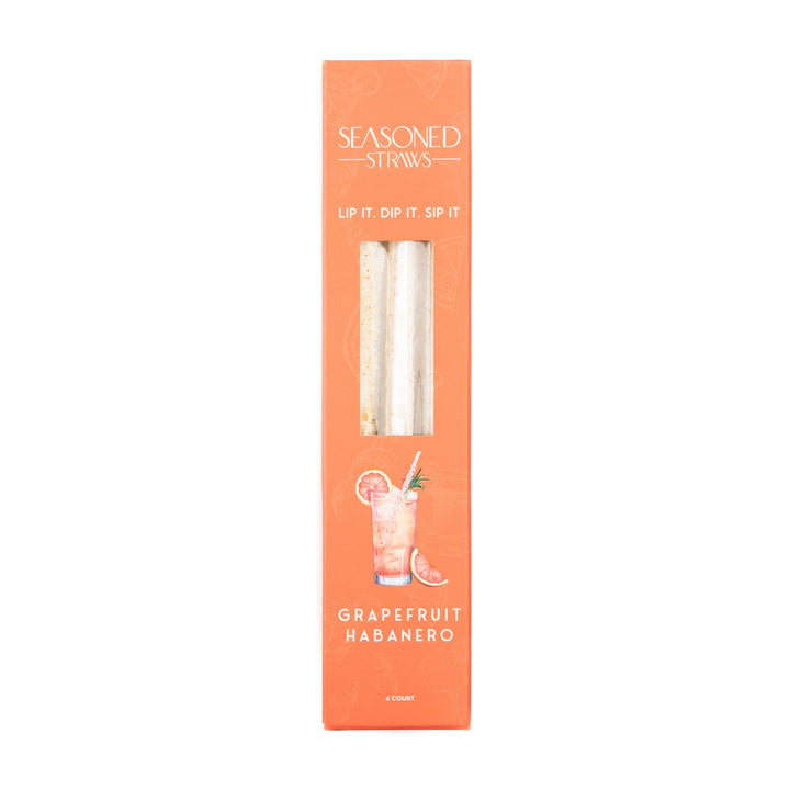 Grapefruit Habanero Seasoned Straws