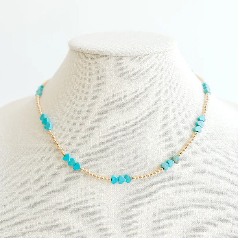Half Hearted Necklace