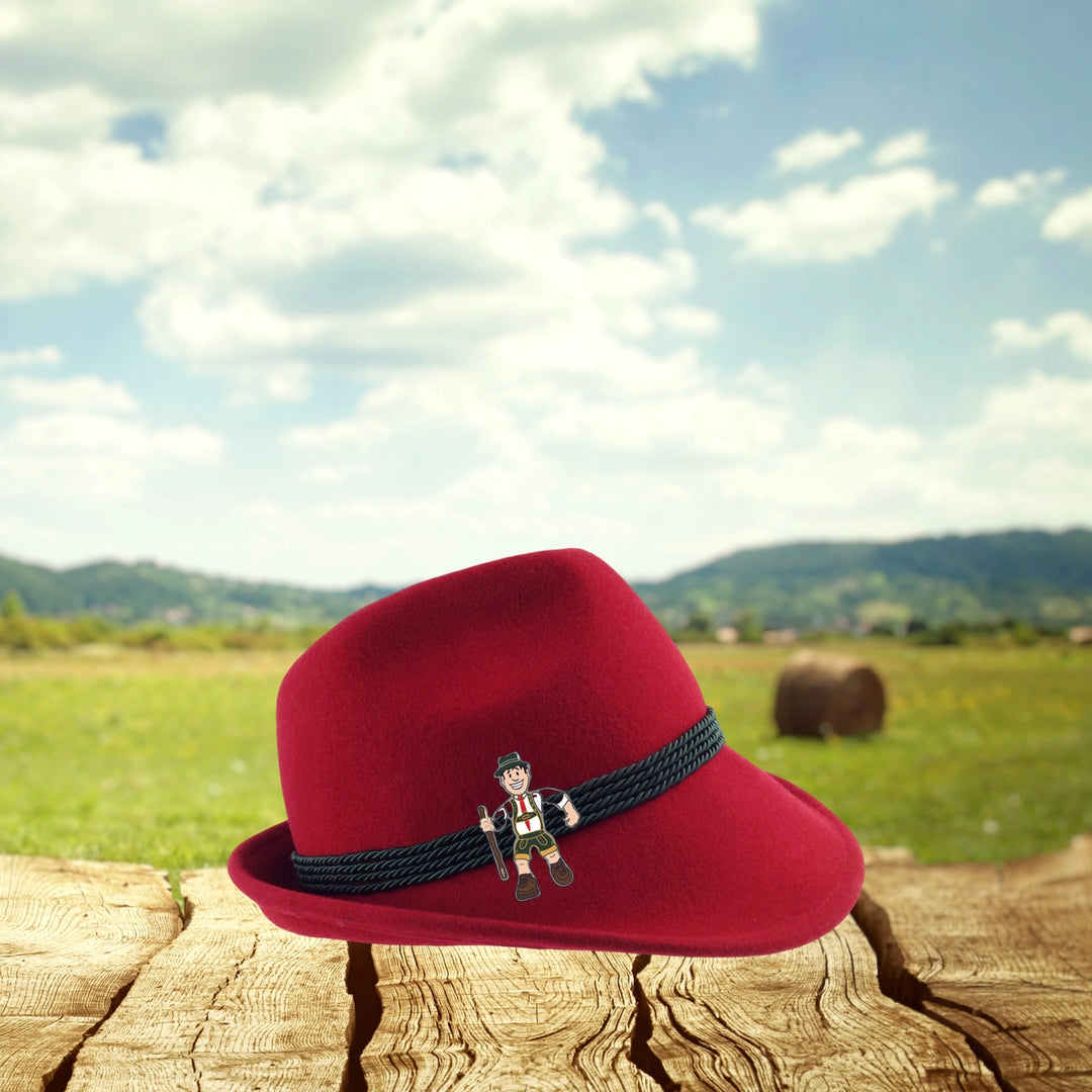 Oktoberfest Man Metal Hat Pin