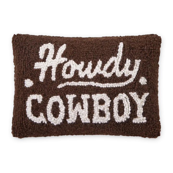 Howdy Cowboy Hook Pillow