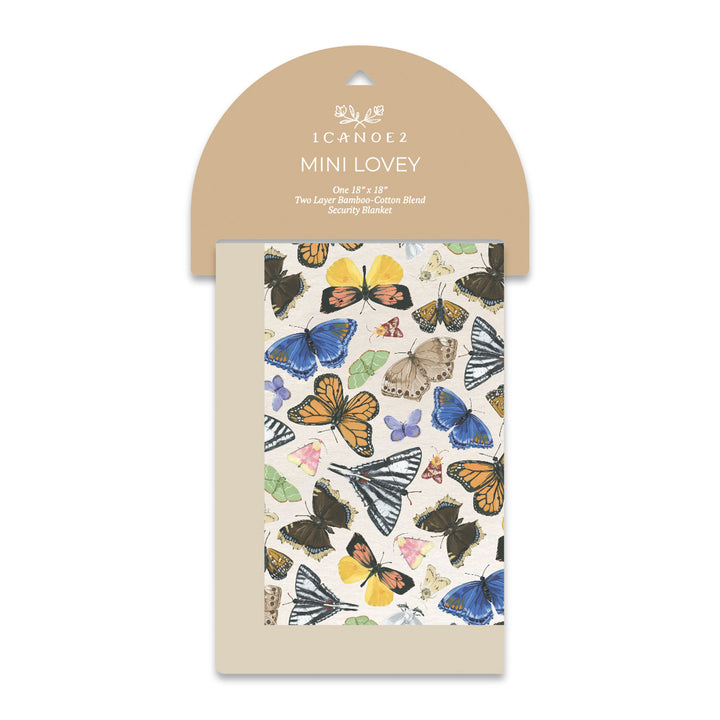 Butterfly Muslin Lovey Blanket #589032