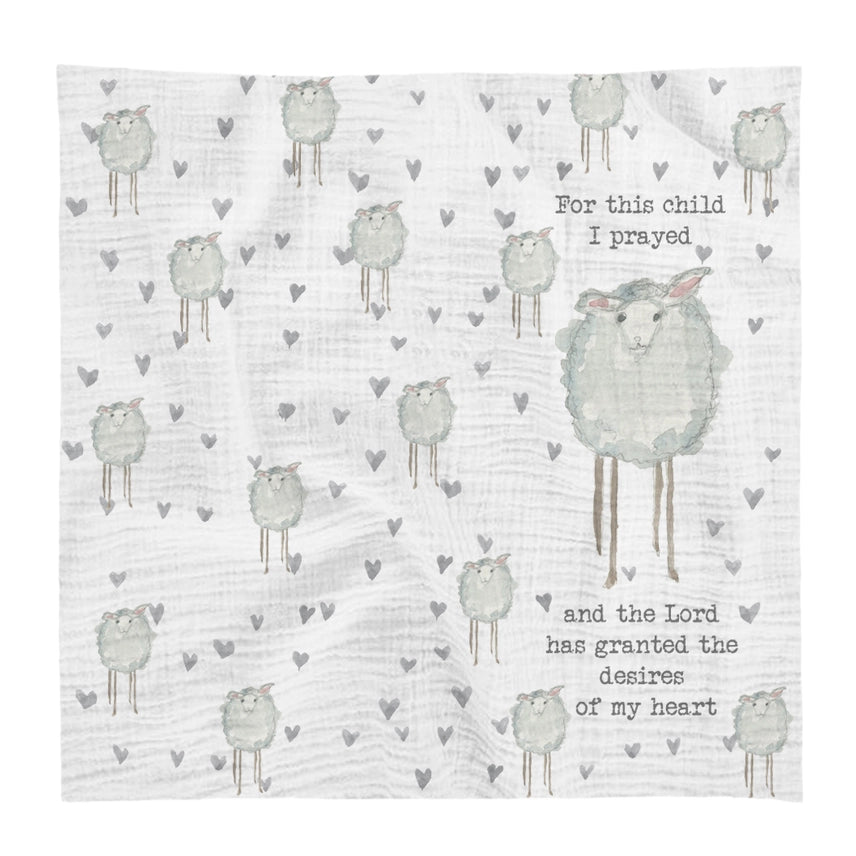 Watercolor Swaddle Blanket