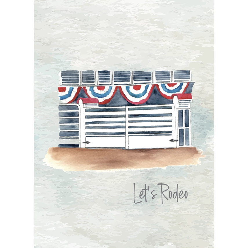 Let's Rodeo Playing Cards