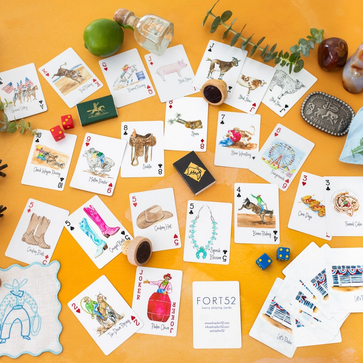 Let's Rodeo Playing Cards