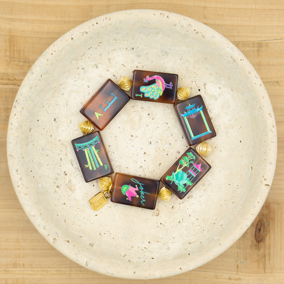 Mahjong Tile Bracelet