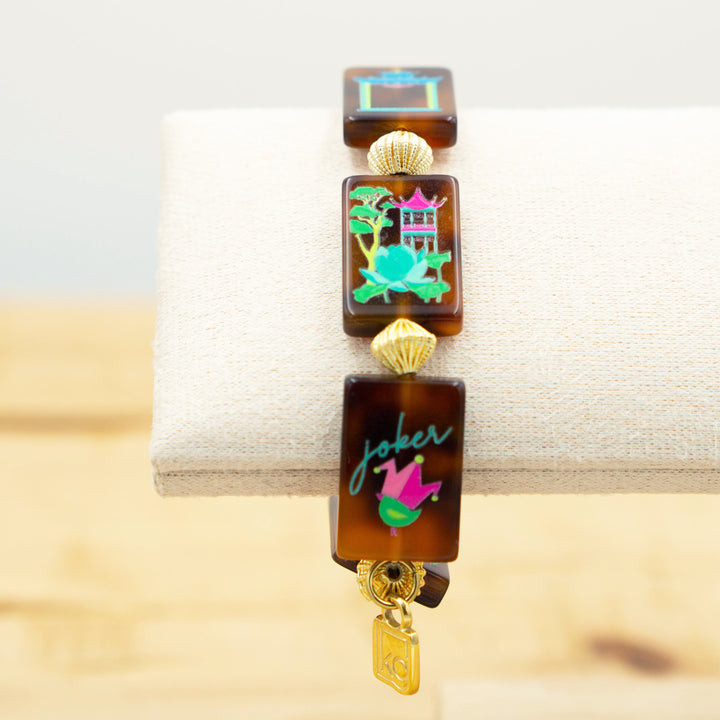 Mahjong Tile Bracelet