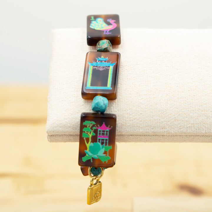 Mahjong Tile Bracelet
